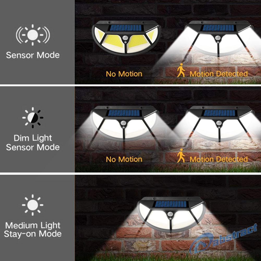 Đèn Led 3 Mặt Cảm Biến Chuyển Động Chống Thấm Nước Tiện Dụng Chất Lượng Cao