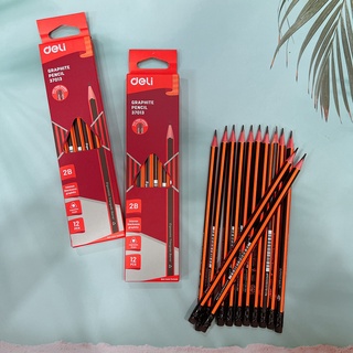 Viết chì 2B deli (có gôm)