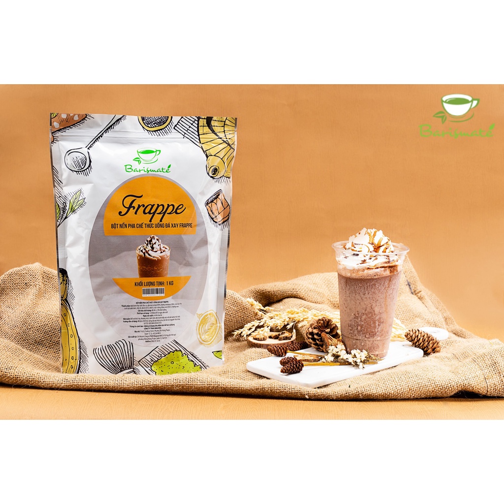 Bột Frappe Silver Barismate 1 Kg - Bột Chống Tách Lớp - Nguyên Liệu Pha Chế Đà Nẵng