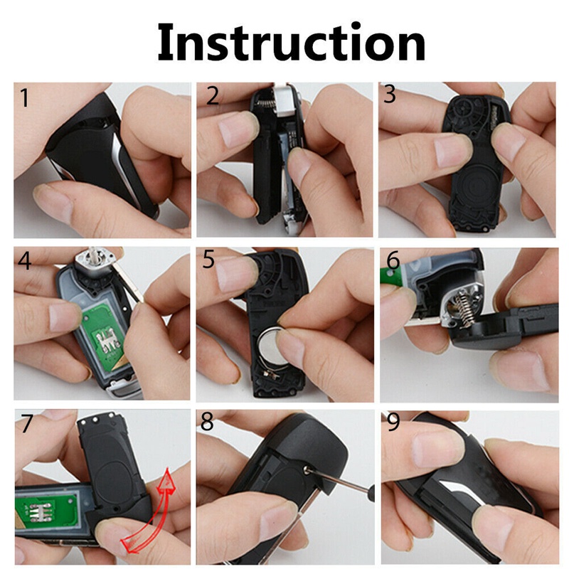 Vỏ bảo vệ chìa khoá điều khiển từ xa cho xe ô tô Ford Focus Fiesta#L1