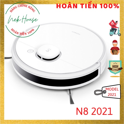 ECOVACS DEEBOT N8  diệt khuẩn - Robot hút bụi lau nhà diệt khuẩn N8 - Hàng mới 100% Chính hãng - Giá tốt