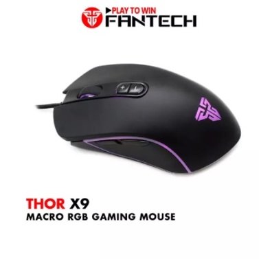 Chuột Gaming Có Dây Fantech X9 THOR 4800DPI LED RGB 16,8 Triệu Màu 7 Phím Macro Có Phần Mềm Tùy Chỉn