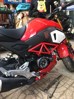Khung sườn Ducati cho MSX
