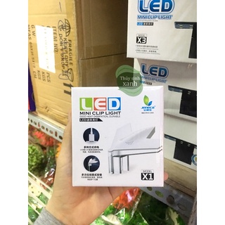 Đèn led kẹp bể cá mini clip light led x1 jeneca chính hãng bể thủy sinh