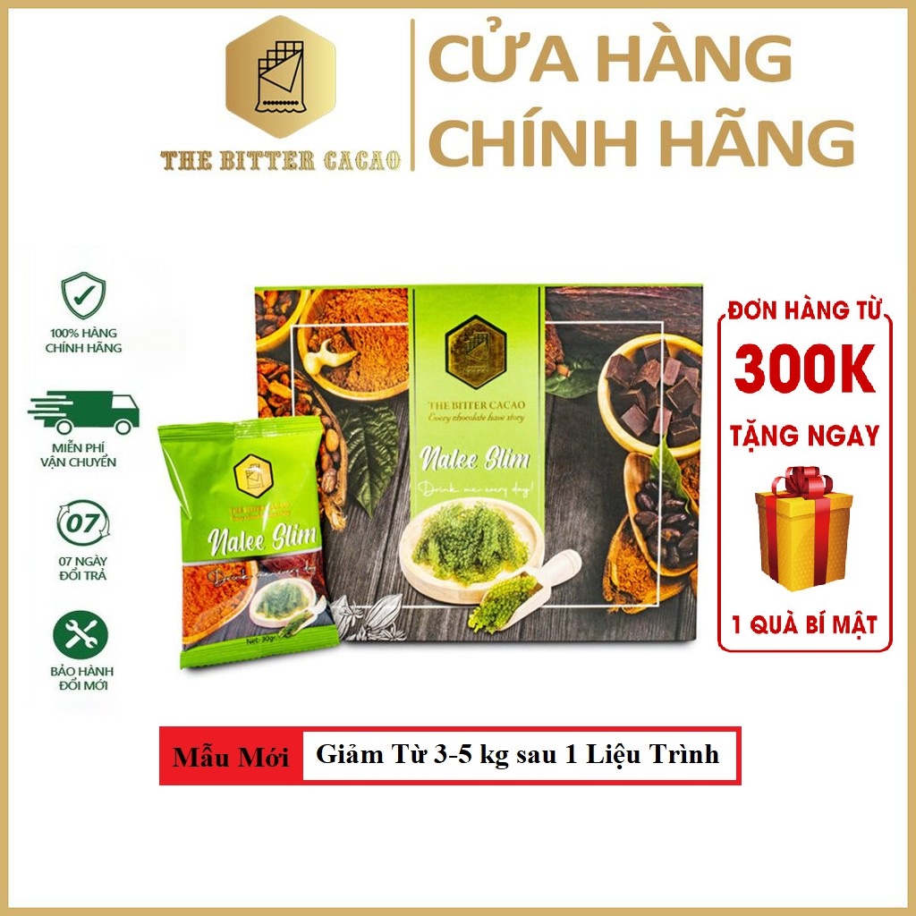 Cacao Nalee Slim giảm cân nhanh cấp tốc detox cà phê không phải thuốc giảm cân