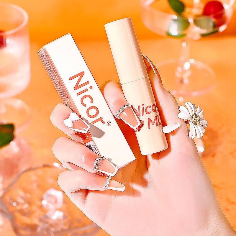 Nicor® Son Môi Dưỡng Ẩm Mềm Mịn Lâu Trôi Chống Thấm Nước