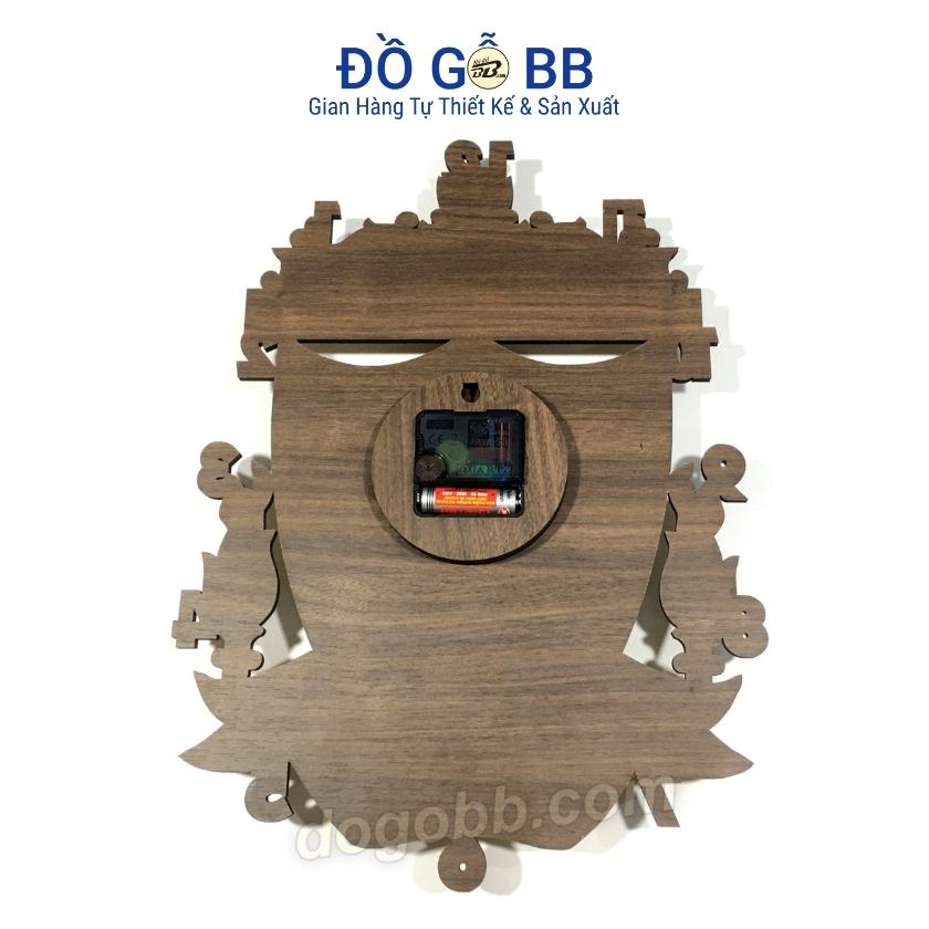 Đồng hồ tranh logo LIVERPOOL LIVER treo tường decor bóng đá gỗ làm quà tặng sinh nhật nam bạn trai chồng -Đồ Gỗ BB