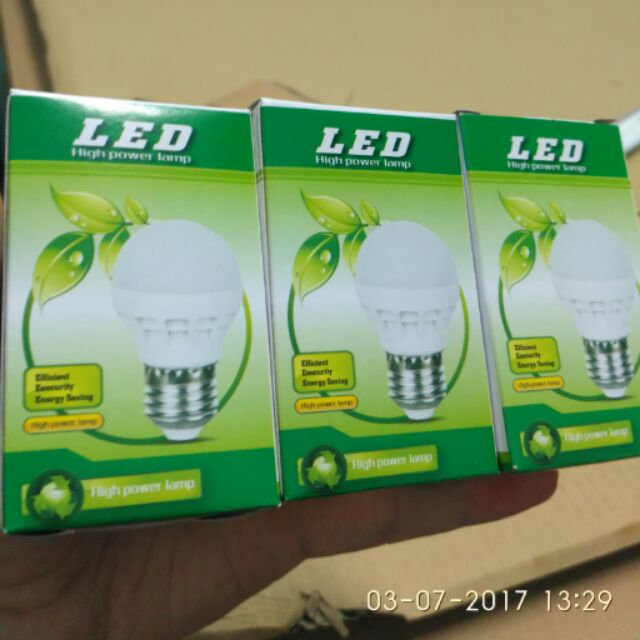 Đèn Led nấm 3w - Trắng. Vàng