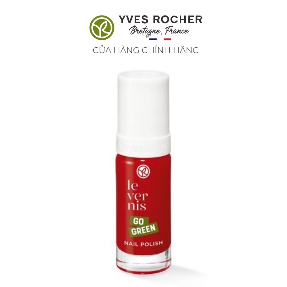 Sơn móng tay Yves Rocher go green nail polish 5ml - 23 amaryllis red