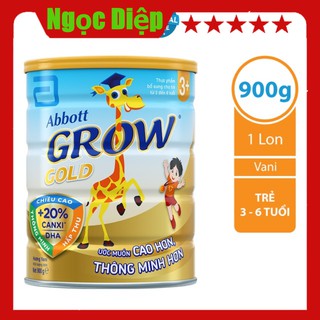 (CHÍNH HÃNG) Sữa bột Abbott Grow Gold 3+ 900g