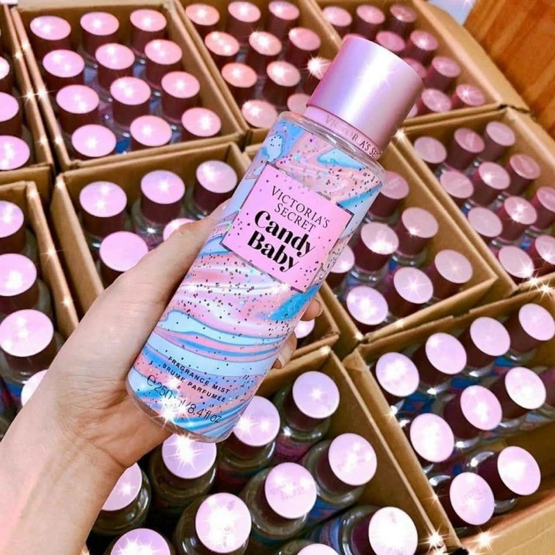 xịt thơm victoria secret candy baby