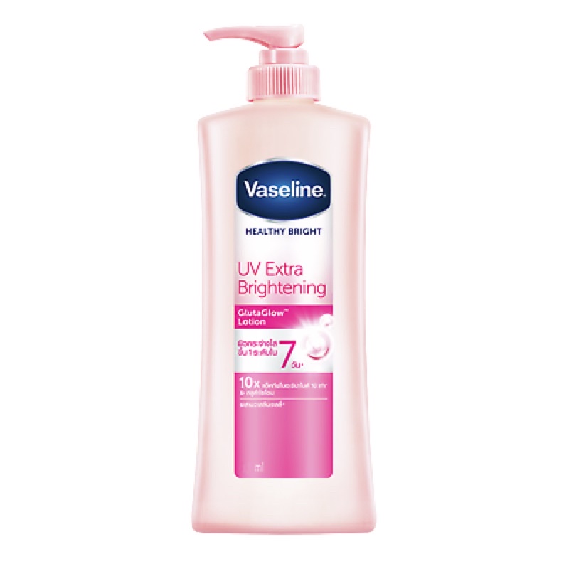 [NỘI ĐỊA THÁI] VASELINE 10X HEALTHY BRIGHT UV EXTRA BRIGHTENING GLUTAGLOW LOTION 10X trắng trong 7 ngày 380ml