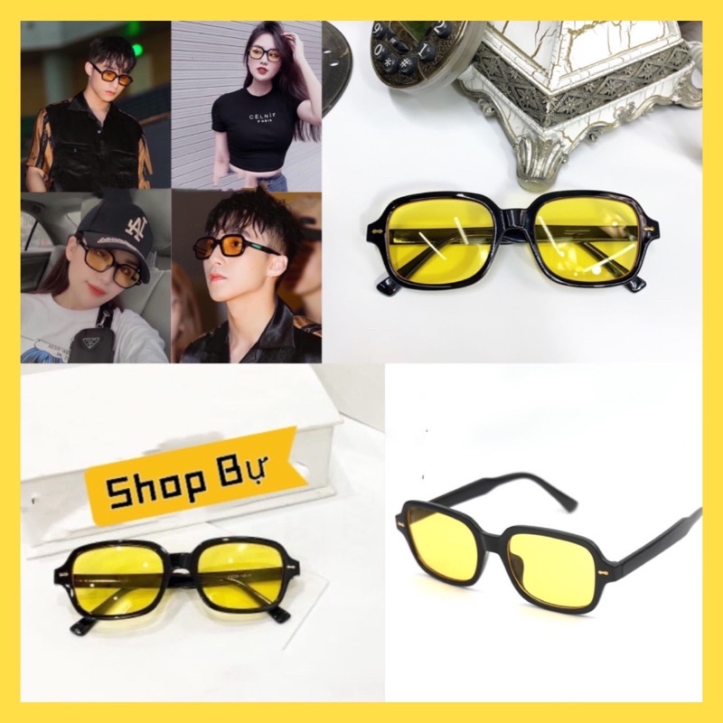 🔥HOT TREND 🔥 MẮT KÍNH BLACKBEE UNISEX VIỀN ĐEN