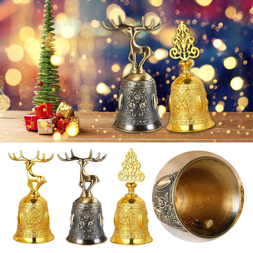 LAKAMIER Chuông Cầm Tay Đồ Chơi Trang Trí Nhà Ở / Khách Sạn Giáng Sinh