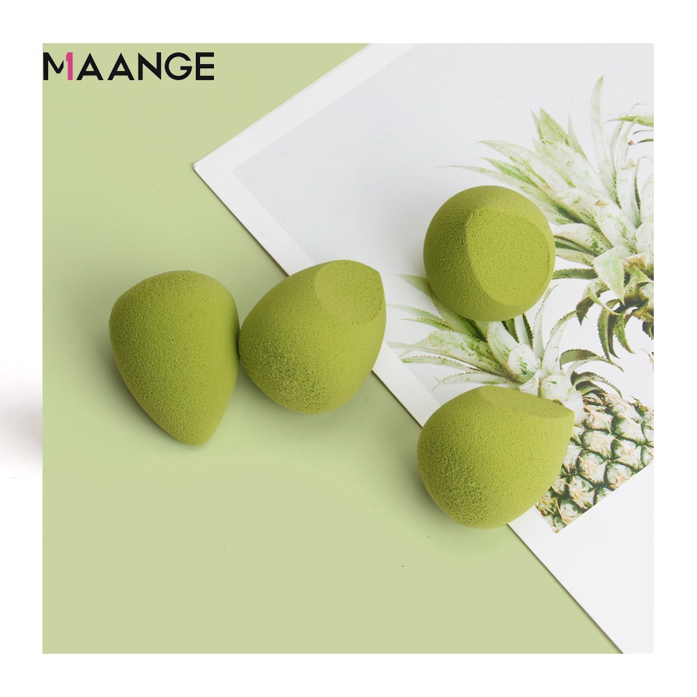 Set 4 Bông Mút Trang Điểm MAANGE Màu Sắc Gửi Ngẫu Nhiên