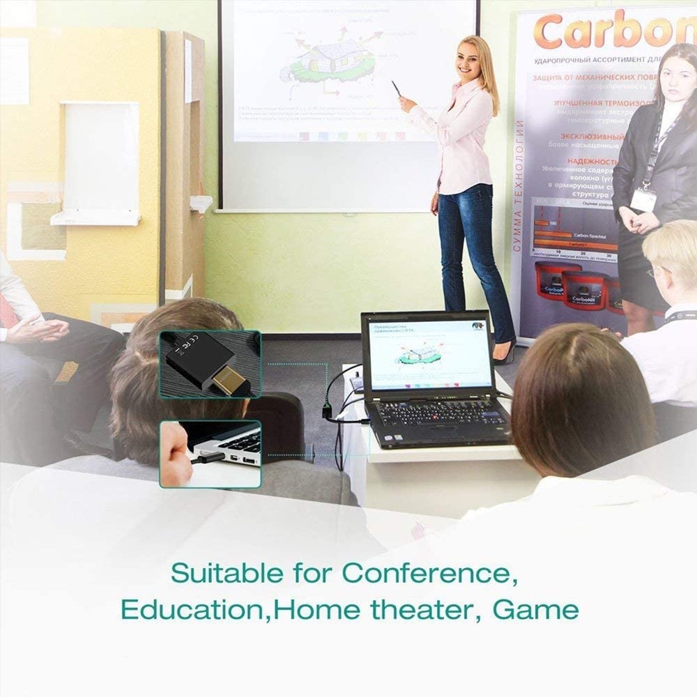 Cáp ChuyểN ĐổI Usb 3.0 Sang Vga 1080P 60hz Chuyên DụNg Cho MáY TíNh