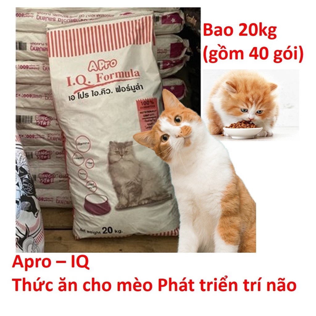 Thức ăn cho mèo Apro IQ Formula gói 500g