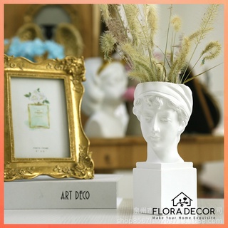 Tượng Cô gái Anh Quốc Flora Decor trang trí, phụ kiện chụp ảnh, cắm hoa
