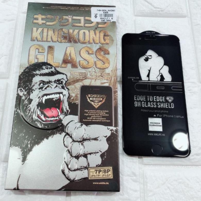 Kính Cường Lực KINGKONG Full Màn Chính Hãng 7plus/8plus/x/xs/xs max/11/11 pro/11 promax