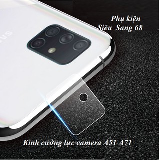 Kính cường lực Camera dành cho dòng máy Samsung A51 A71