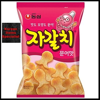 Nongshim snack jagalchi vị bạch tuộc ngọt hàn quốc 농심 자갈치 90g