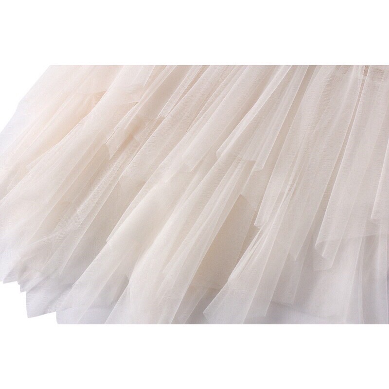 Chân Váy Lưới Tutu Hàng Quảng Châu Cao Cấp Chân Váy Dài