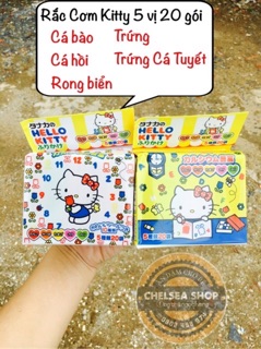 GIA VỊ RẮC CƠM HELLO KITTY CHO BÉ ăn dặm từ 1tuổi