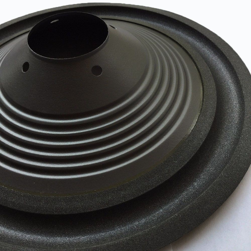 JUNE 3&quot;-10&quot; Round Speaker Surround Black Foam Rubber Replace Edge Universal Hi-Fi Woofer Replacement Audio Stereo Repair