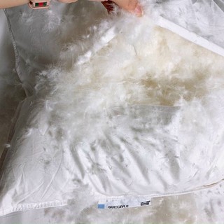 (FREESHIPXTRA ) 1CHIẾC RUỘT GỐI LÔNG VŨ IKEA NHẬP KHẨU🤩