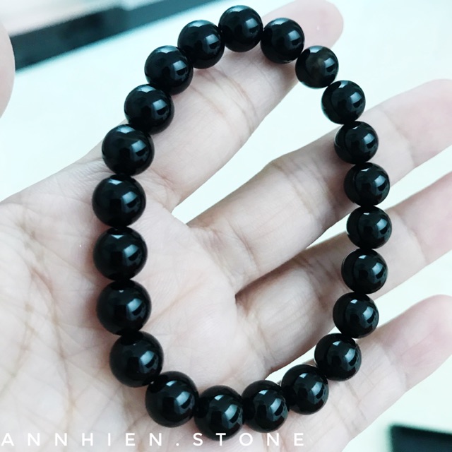 ||ĐÁ LẺ || Mã não đen size 8li, 10li