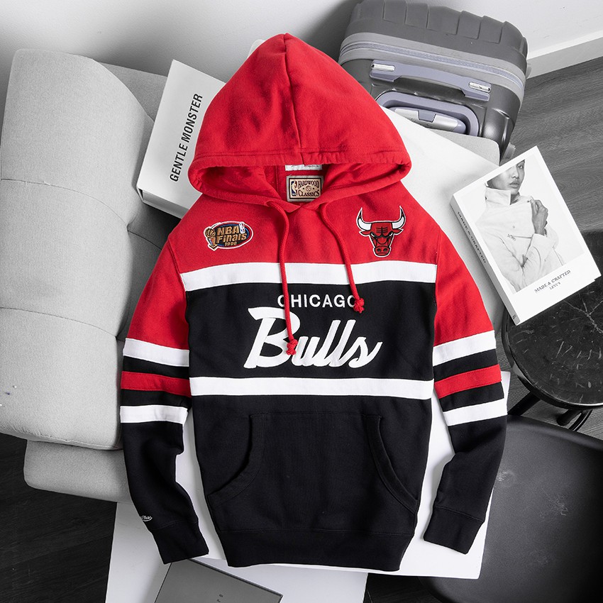 JKT24BULLS-Áo Khoác Hoodie M&N-Head Coach-Bulls