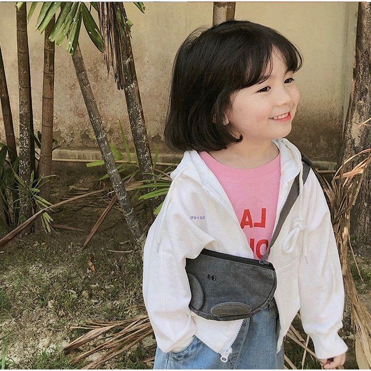 Áo Khoác Có Mũ Trùm Phong Cách Hàn Quốc Nhật Bản Mới 2022 Cho Bé Gái