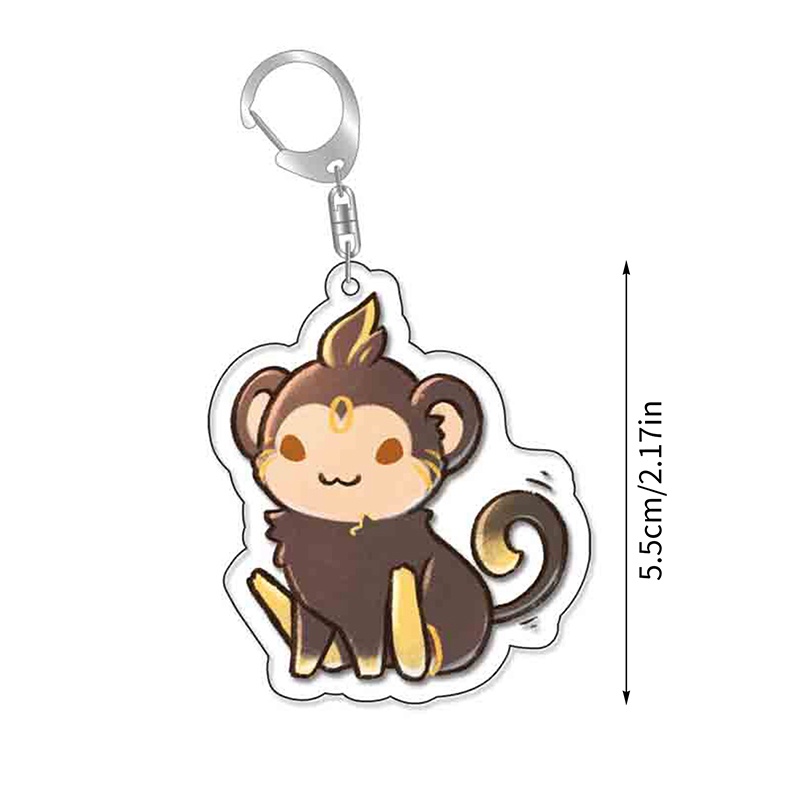 Tmdbyx Móc Khóa Kim Loại Mặt Hình Anime Genshin Va Chạm Hóa Trang Cho Nam Và Nữ