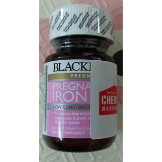 Sắt Bầu Blackmores Ion 30 Viên - Úc