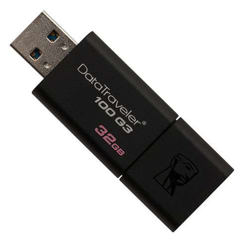 USB Kingston DT100G3 32GB USB 3.0 - Hàng Chính Hãng