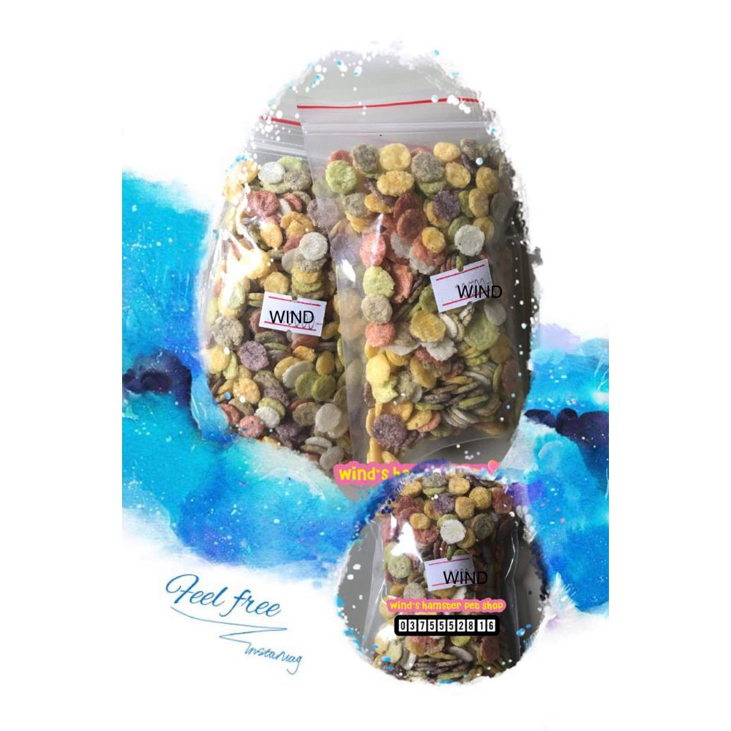 Bắp dẹp cho hamster và dòng gặm nhấm.