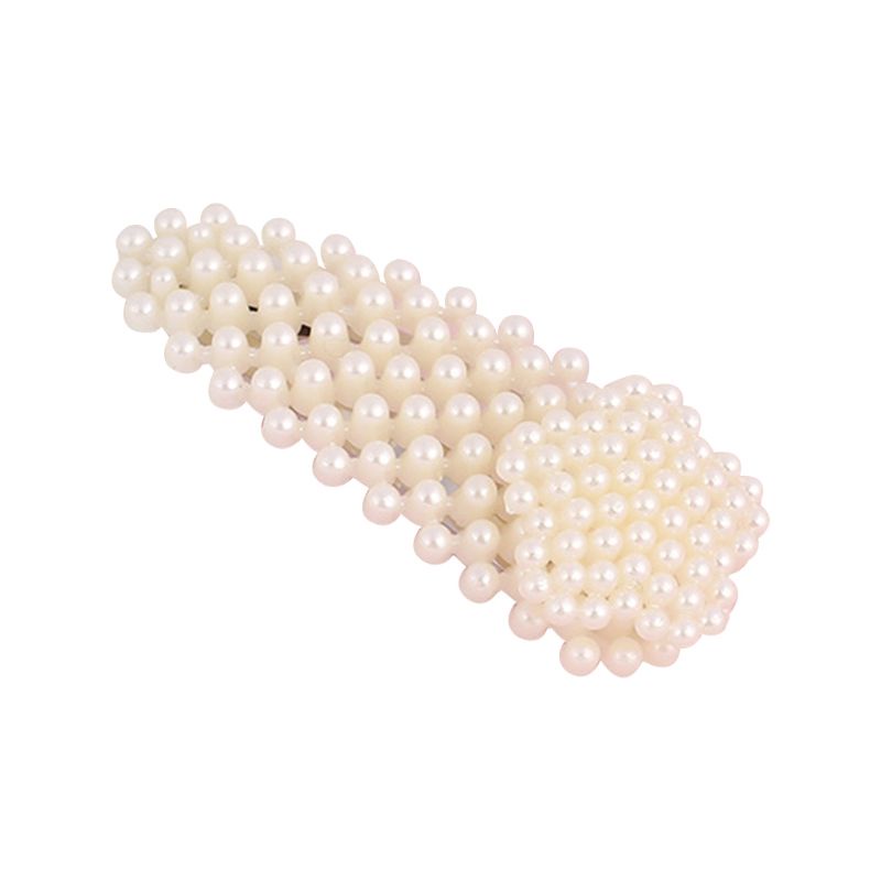 Kẹp Tóc Đính Ngọc Trai Nhân Tạo Thời Trang Cho Nữ