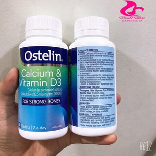 Canxi Ostelin bầu, bú, người lớn tuổi- (date xa nhất)- Úc loại 130v