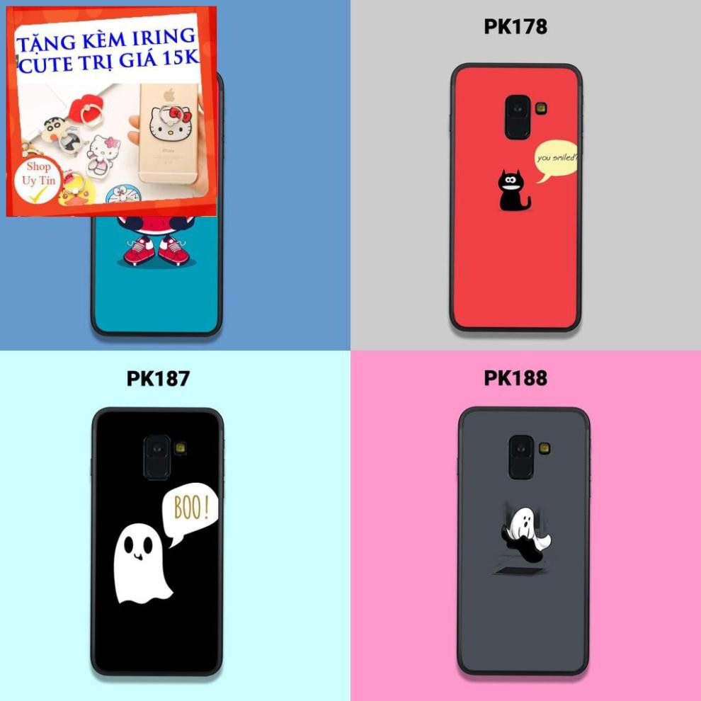 ỐP LƯNG SAMSUNG J6 PLUS IN HÌNH HOẠT HÌNH CUTE ĐÁNG YÊU