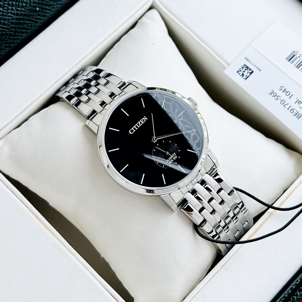 Đồng hồ kim nam dây thép Citizen Quartz BE9170-56A Japan