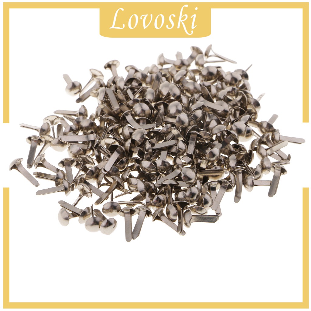 Set 100 NúT Kim LoạI HìNh TròN Chuyên DụNg TạO HìNh Trang Trí Sổ ThiệP