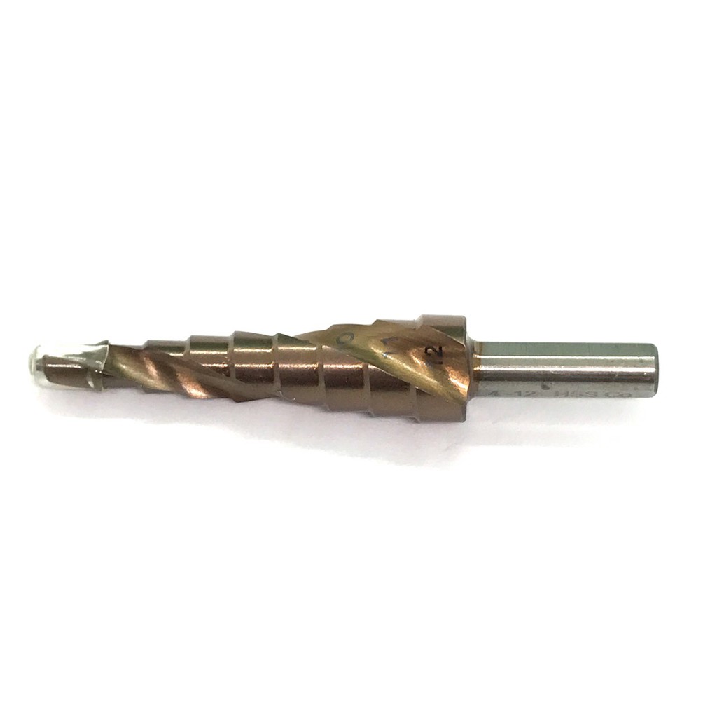 Mũi Khoan Tháp - HSS M35 COBAN Chuôi Tròn -Hàng Cao Cấp Chuyên Thép, Inox