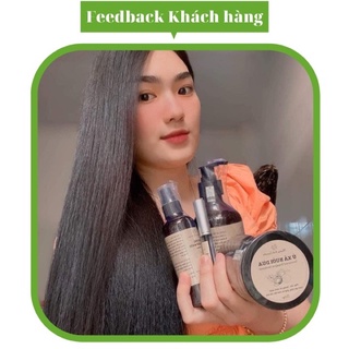 COMBO CỐT GỘI BỒ KẾT - Ủ XẢ BƯỞI DỪA ( Tặng dưỡng mi + xịt bưởi )
