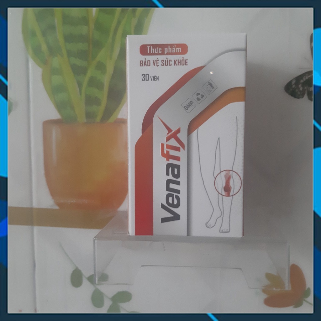 Viên Uống Tĩnh Mạch VENAFIX - Ngừa Suy Giãn Loại Vết Chàm Khắc Phục Phù Nề Bắp Chân Hết Chuột Rút - CHÍNH HÃNG 30 VIÊN