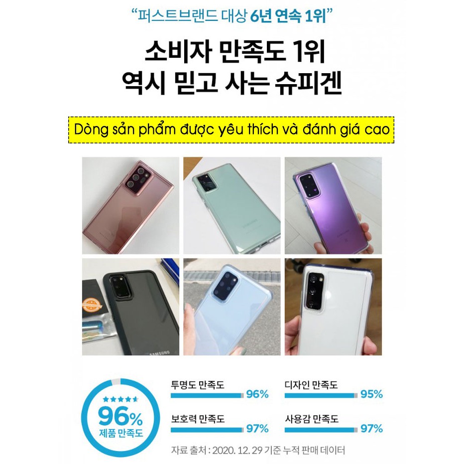 Ốp lưng Samsung Galaxy S21 Ultra / S21 Plus / S21 Spigen Ultra Hybrid Trong suốt - Hàng Chính Hãng.