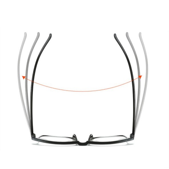 Kính lão thị siêu dẻo cao cấp nam nữ kính viễn thị trung niên siêu nhẹ chống gãy sẵn độ KVM301UNIQUI