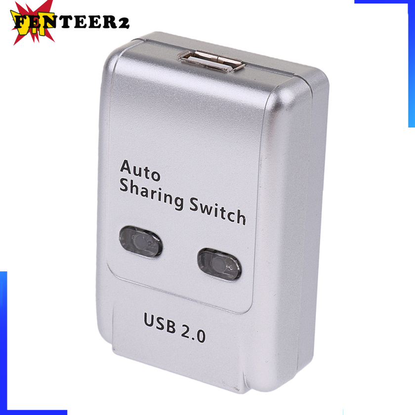 (Fenteer2 3c) 2 Cổng Usb 2.0 Auto Sharing Switch Hub Auto Sharing Support Win7 | BigBuy360 - bigbuy360.vn