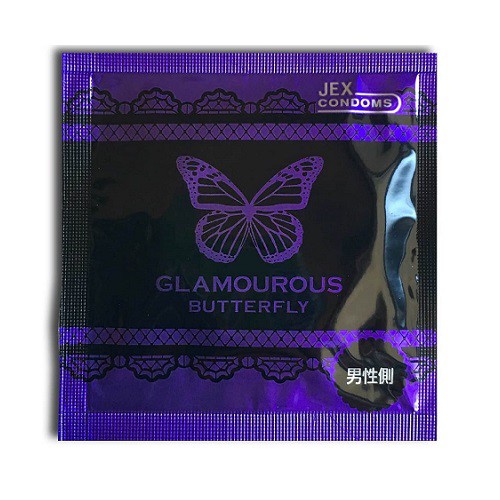 Bao cao su Jex Glamcurous Butterfly Hot 003 siêu mỏng
