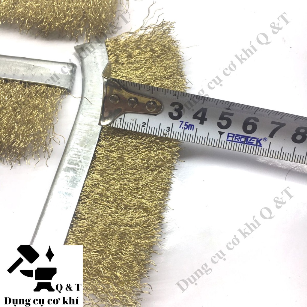 Bàn chải sắt đánh rỉ , Chổi sắt cán đỏ cầm tay