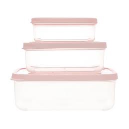 Hộp Đựng Thực Phẩm Hokkaido chữ nhật INOCHI Nhựa Cao Cấp Trong Suốt 500ml đến 2500ml